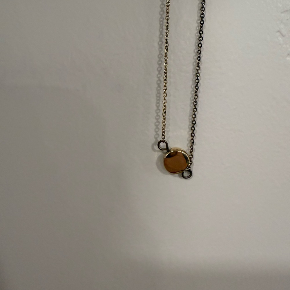 Gold Circle Necklace